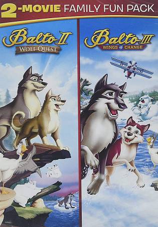 Balto II: Wolf Quest/Balto III: Wings of Change cover art