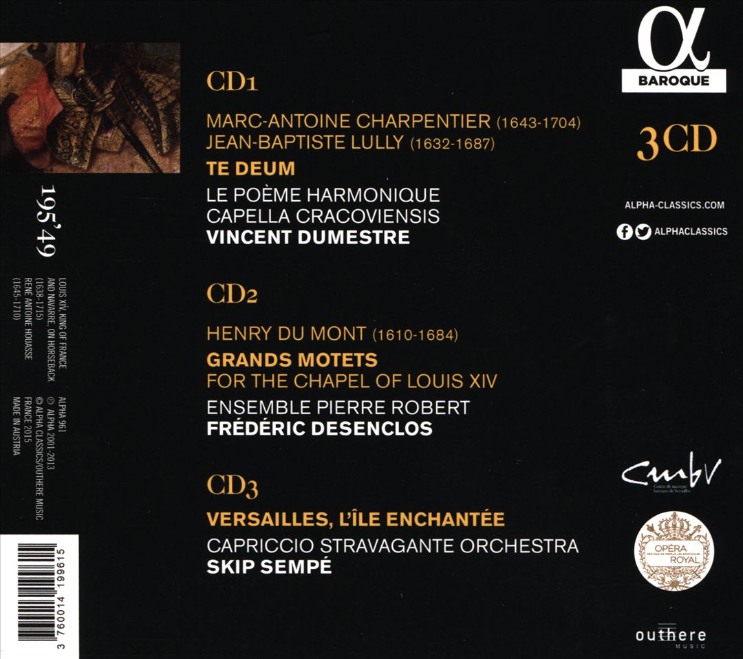 Louis XIV: Les Musiques du Roi-Soleil cover art