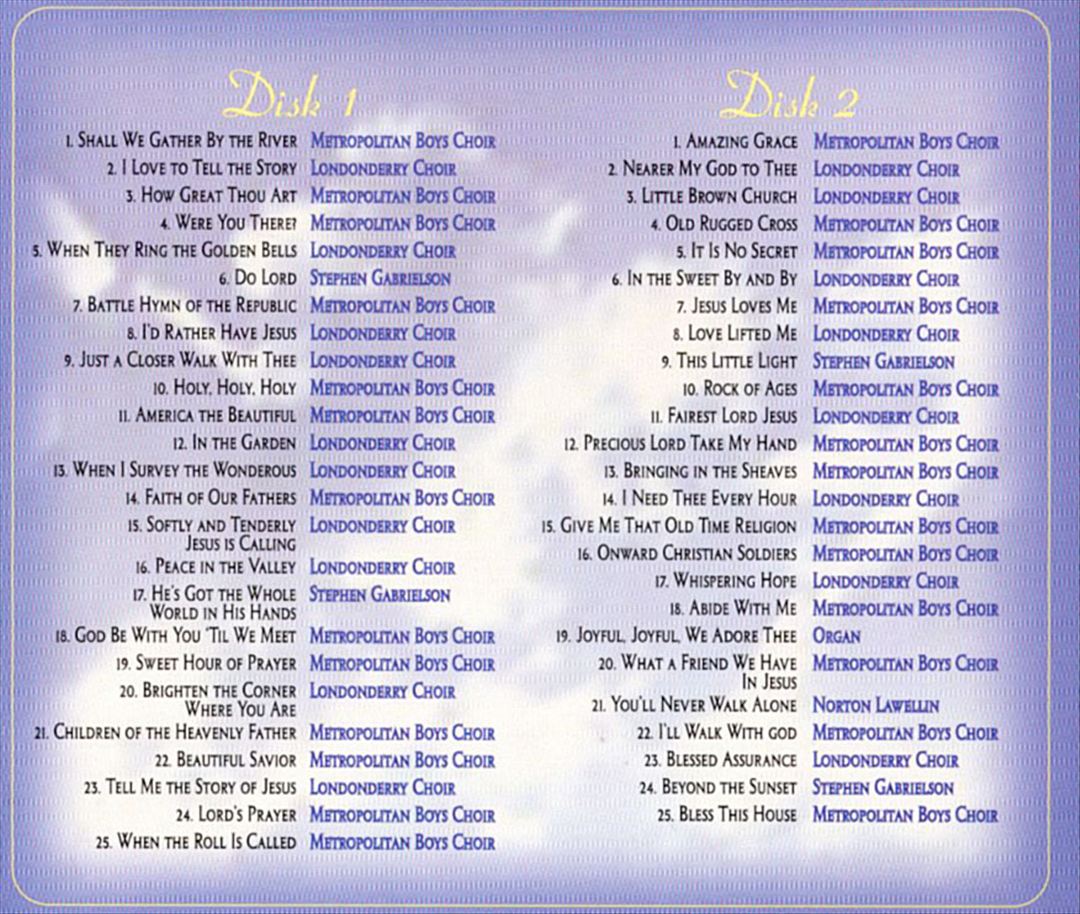 50 Most Beloved Hymns cover art