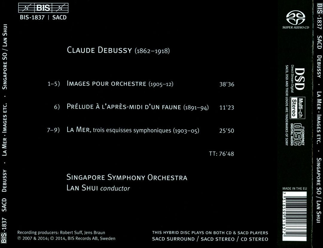 Debussy: La Mer cover art