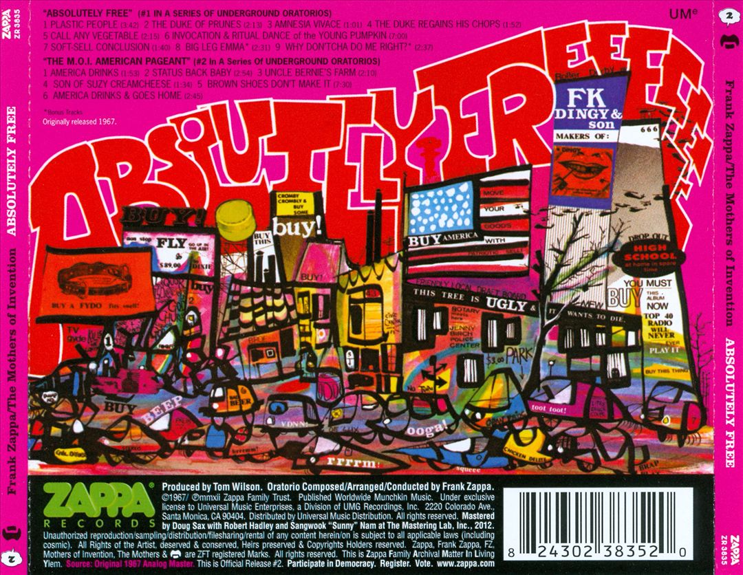 Absolutely Free cover art