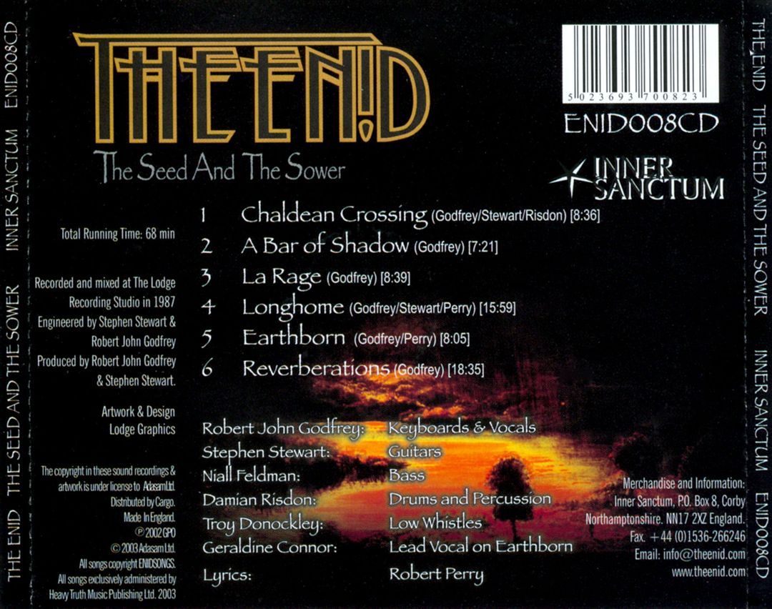 Seed and the Sower cover art