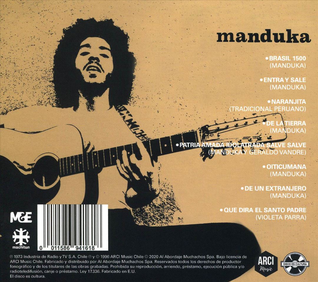 Manduka cover art