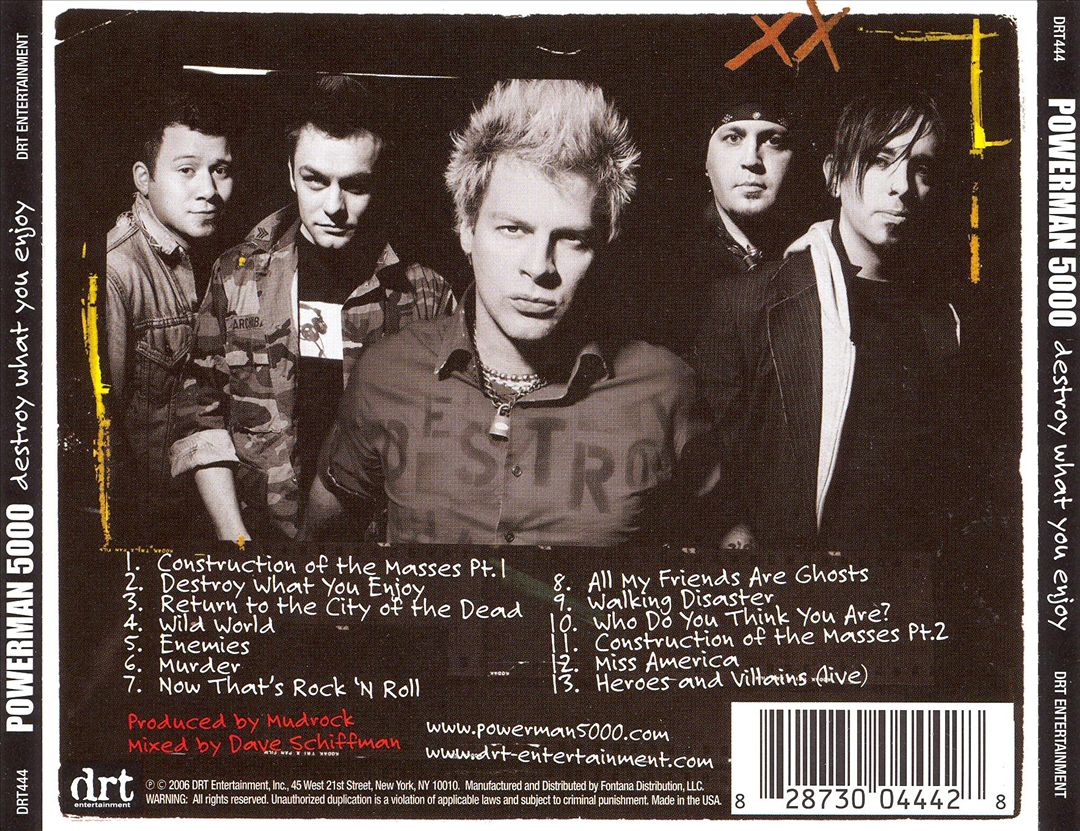 Destroy What You Enjoy cover art