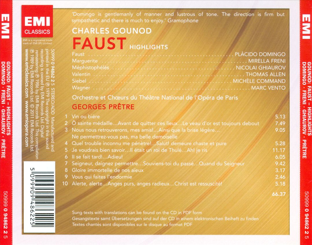 Gounod: Faust cover art