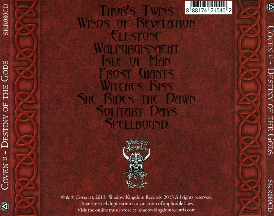 Destiny of the Gods cover art