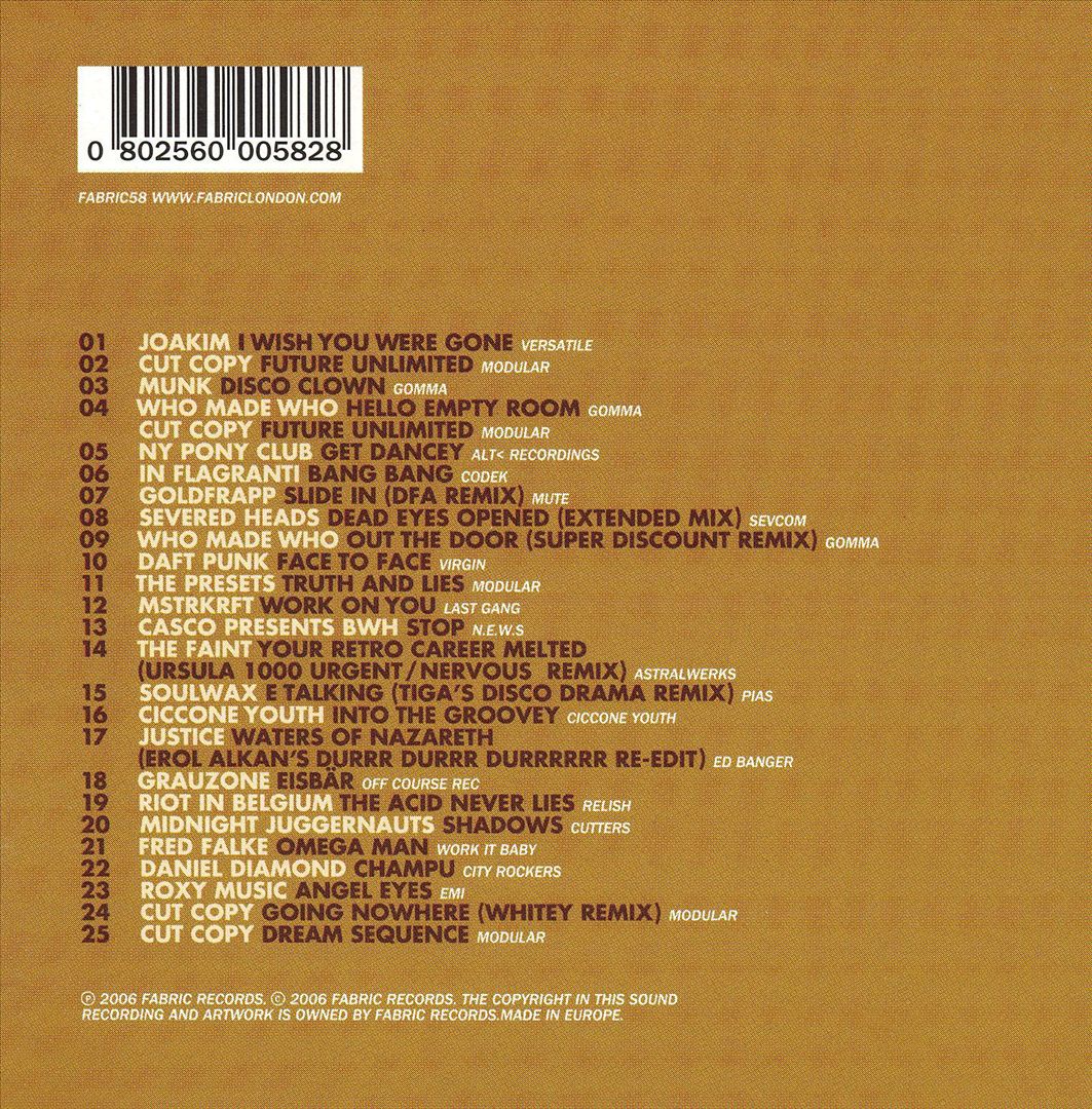 Fabriclive.29 cover art