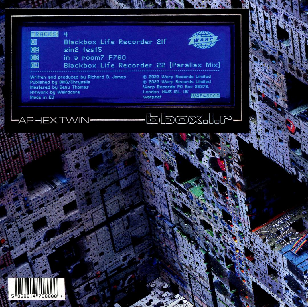 Blackbox Life Recorder 21f / in a room7 F760 cover art