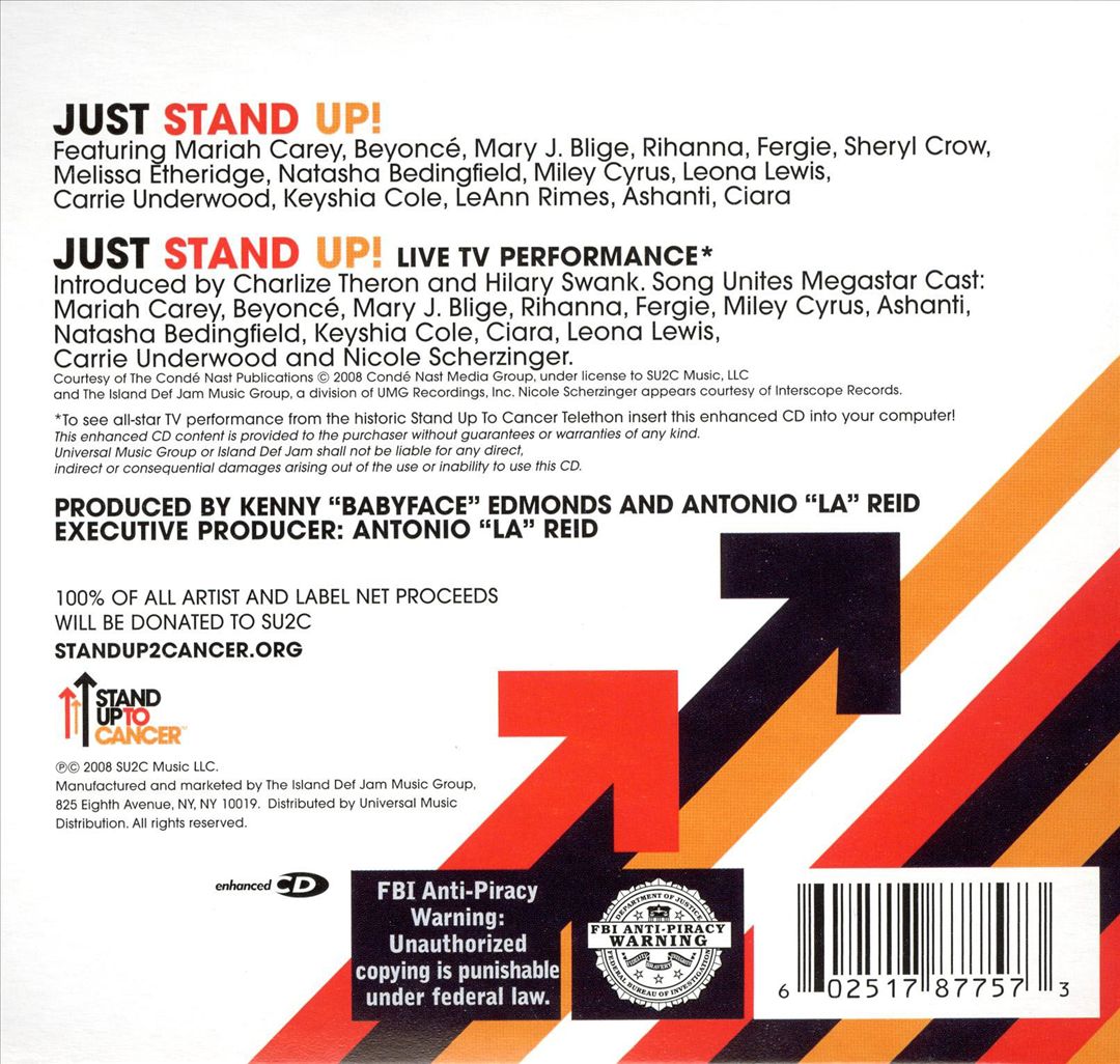 Just Stand Up! cover art