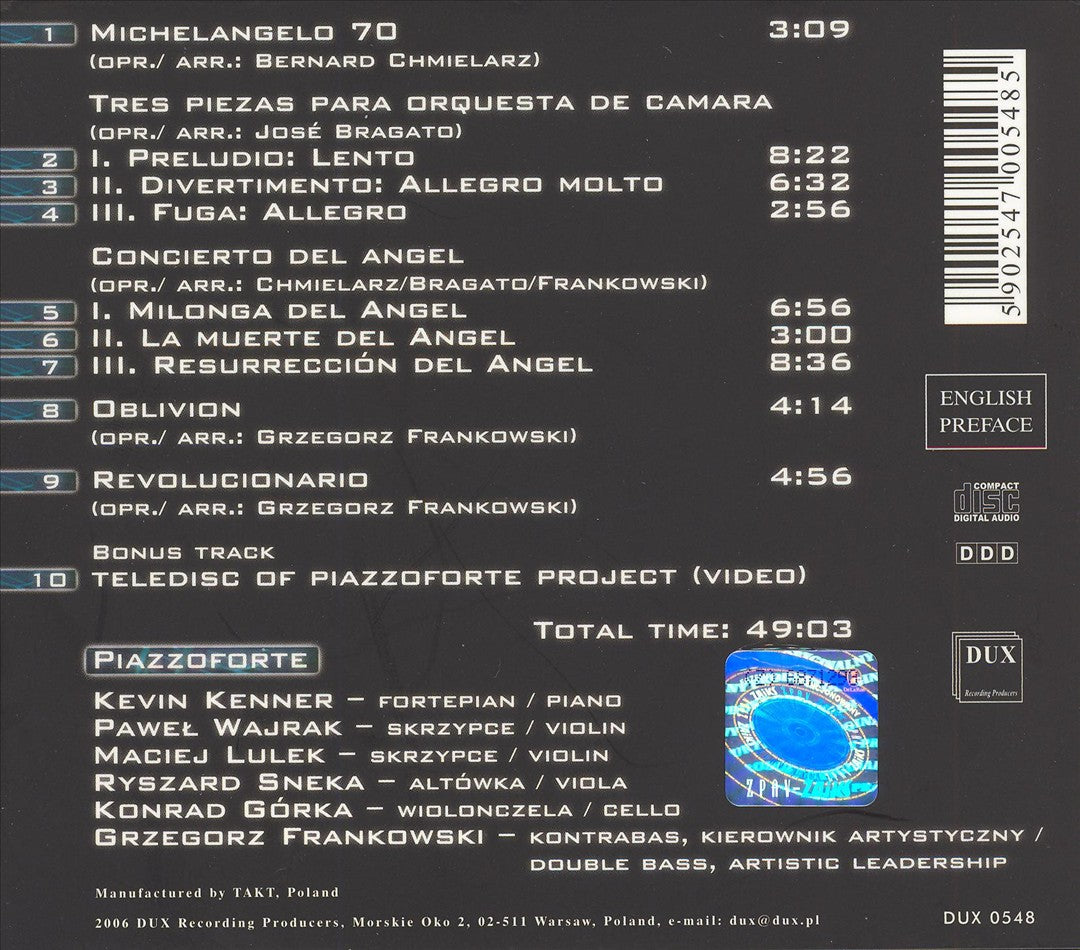 Astor Piazzolla cover art
