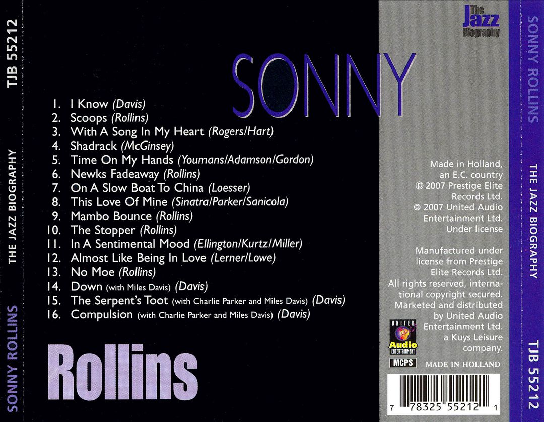Jazz Biography cover art