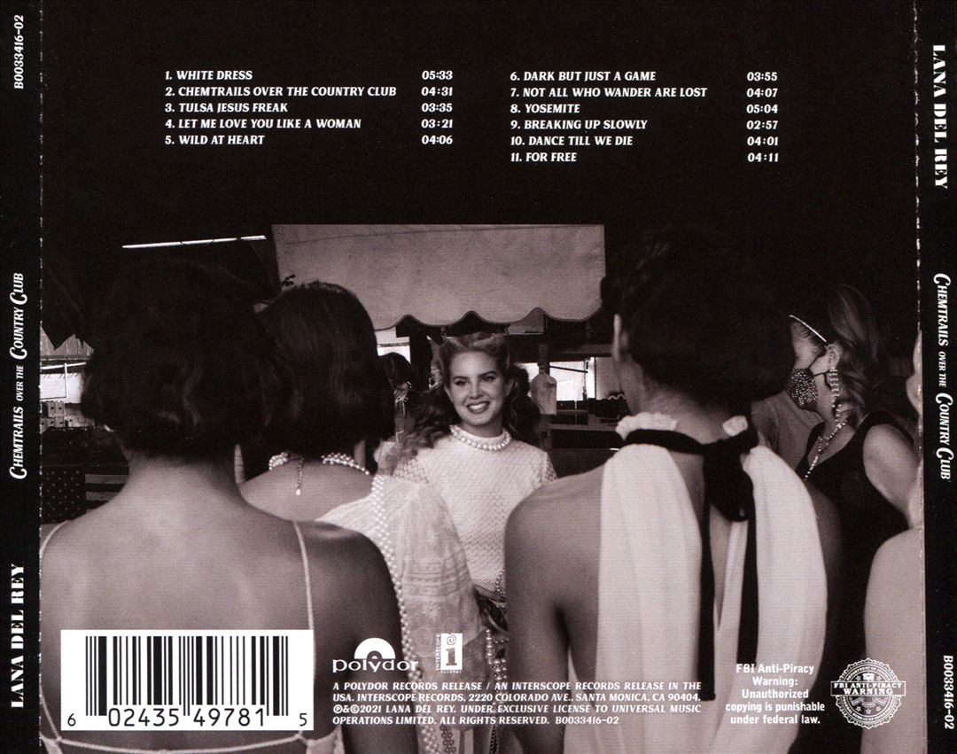Chemtrails over the Country Club cover art