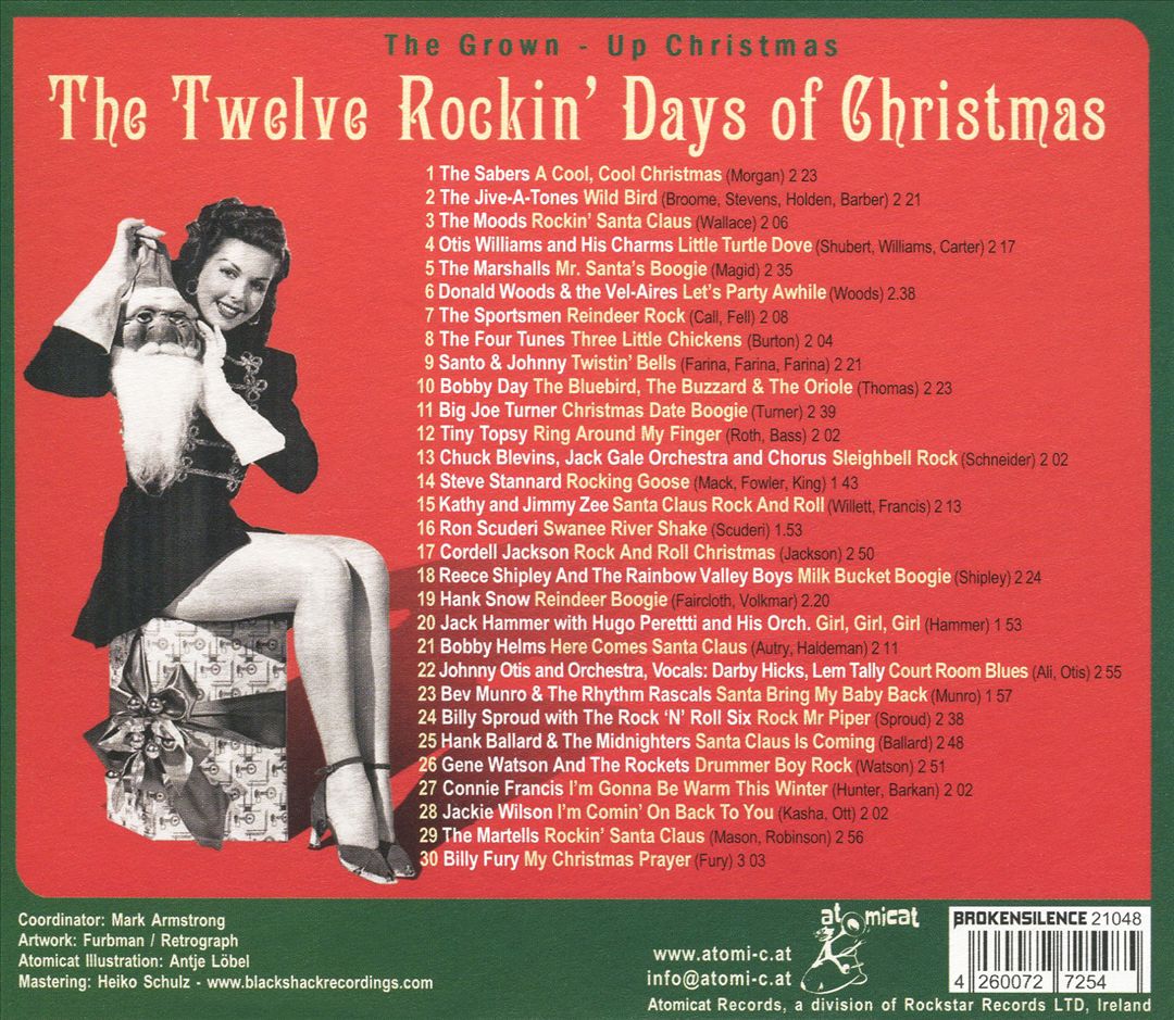 Twelve Rockin' Days of Christmas cover art