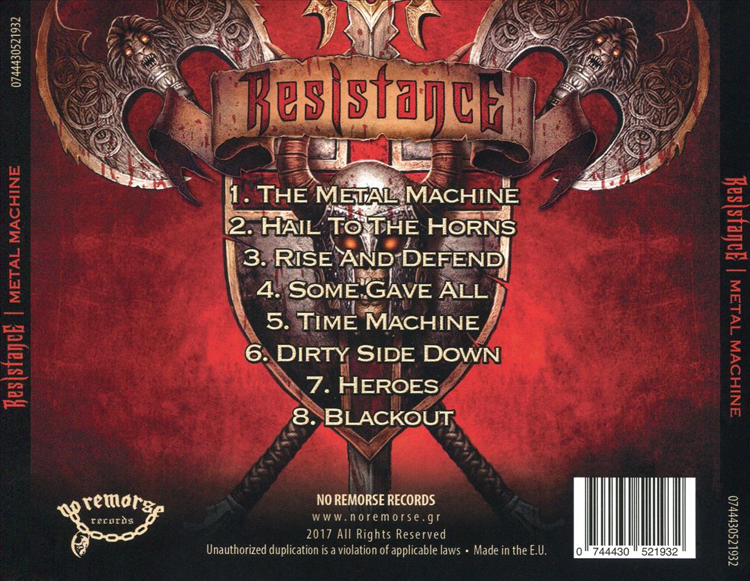 Metal Machine cover art