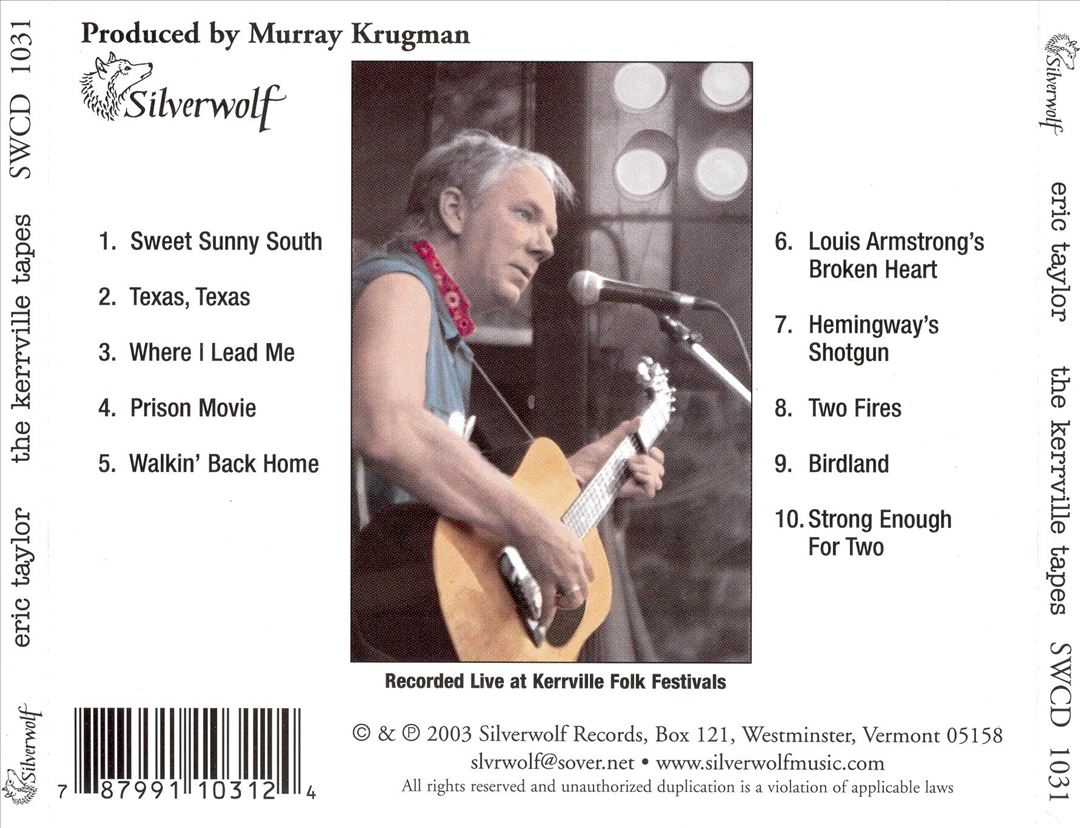 Kerrville Tapes cover art