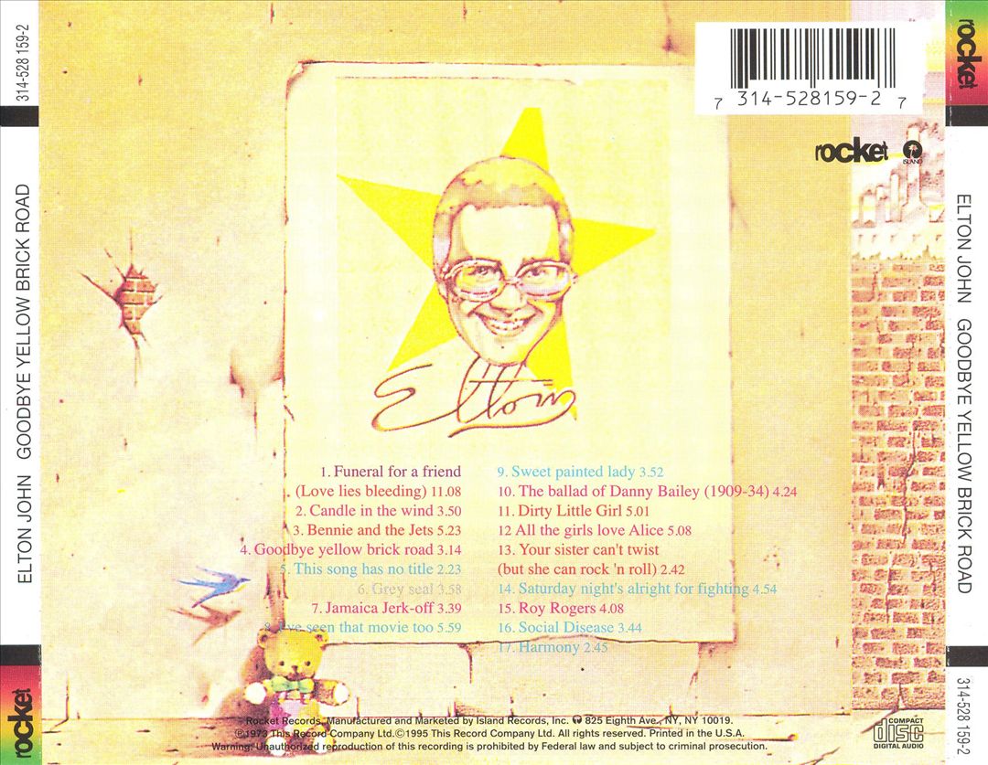 Goodbye Yellow Brick Road cover art