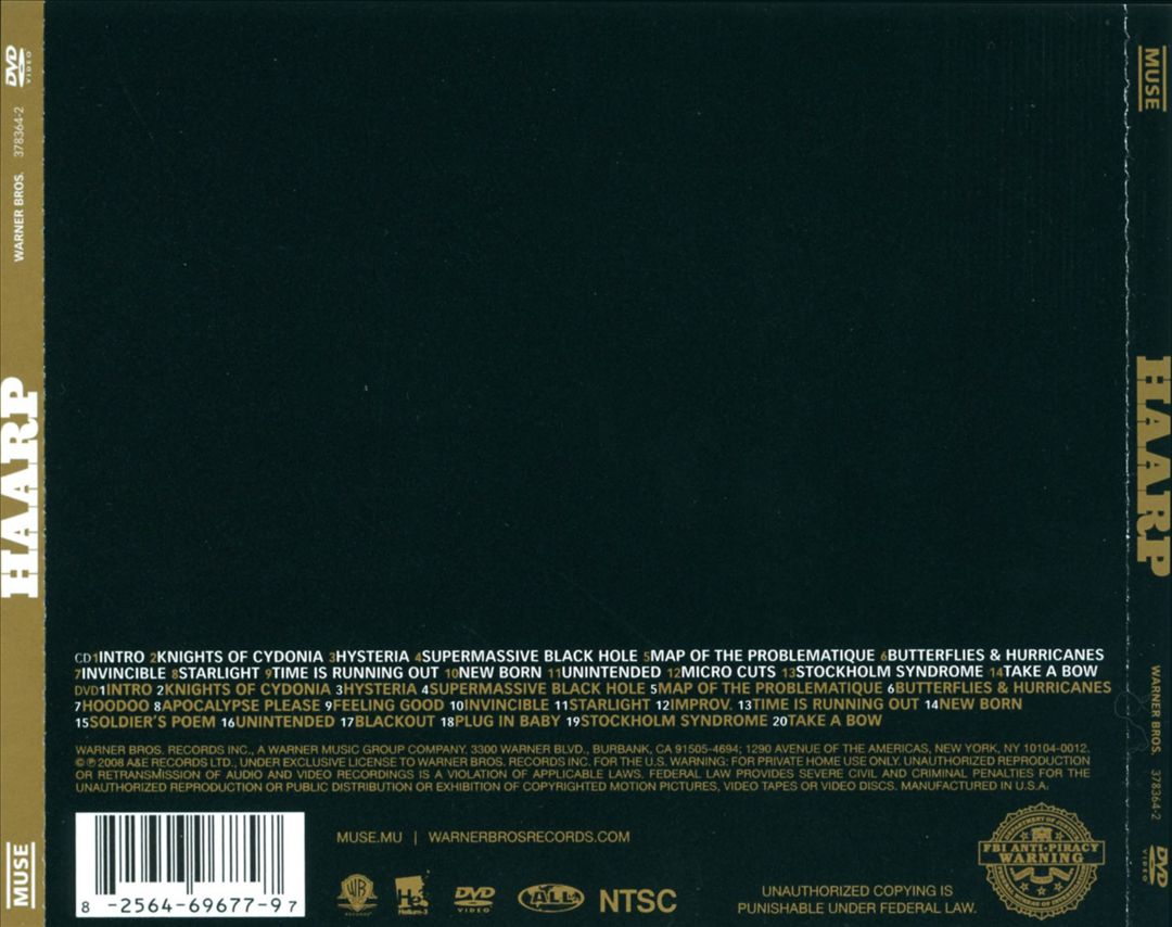 H.A.A.R.P. Live from Wembley cover art