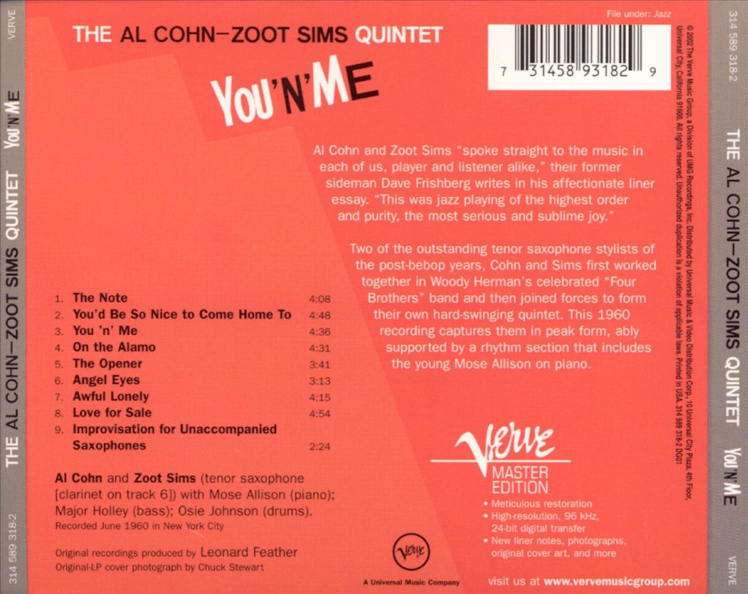 You'n Me cover art