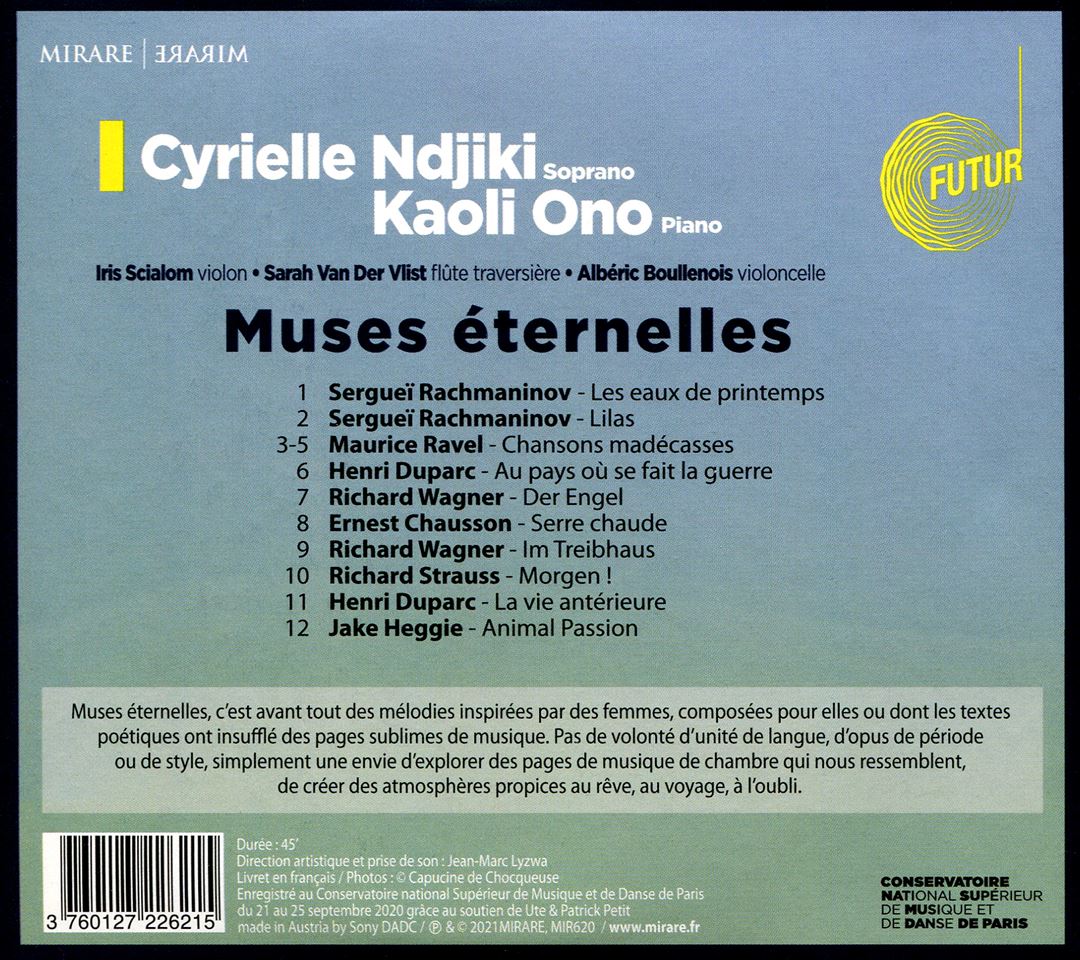 Muses éternelles cover art