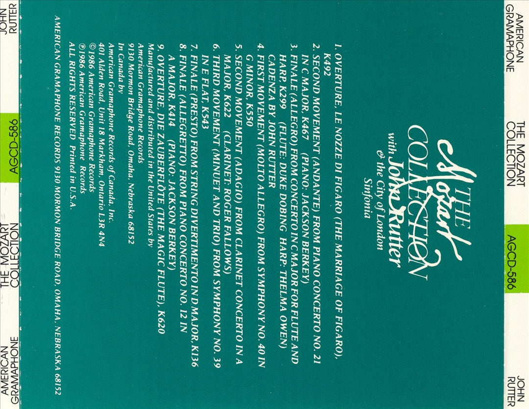 Mozart Collection cover art