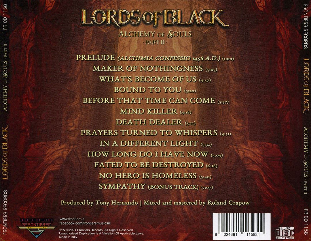 Alchemy of Souls, Pt. II cover art