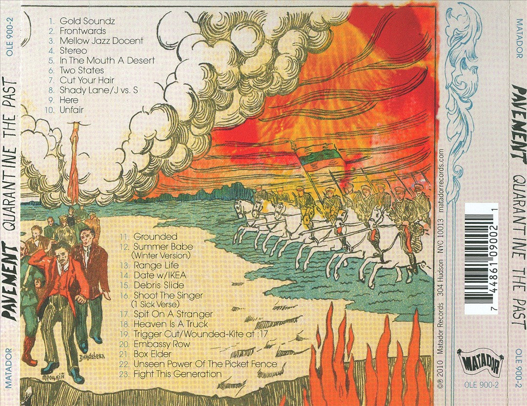 Quarantine the Past: The Best of Pavement cover art