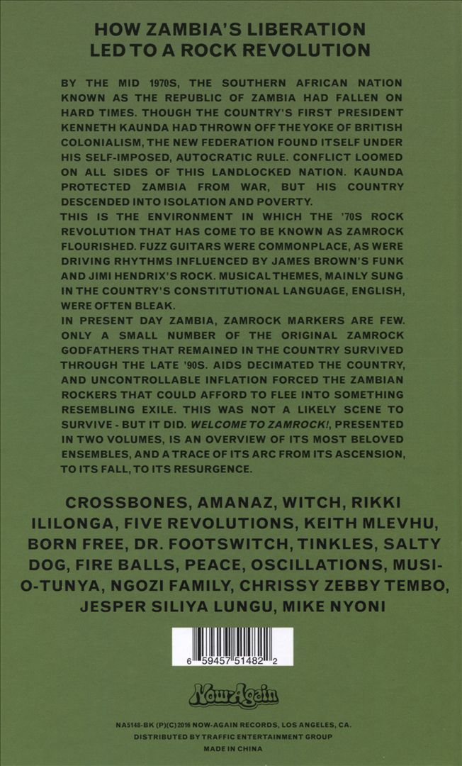 Welcome to Zamrock, Vol. 2: How Zambia's Liberation Led to a Rock Revolution 1972-1977 cover art