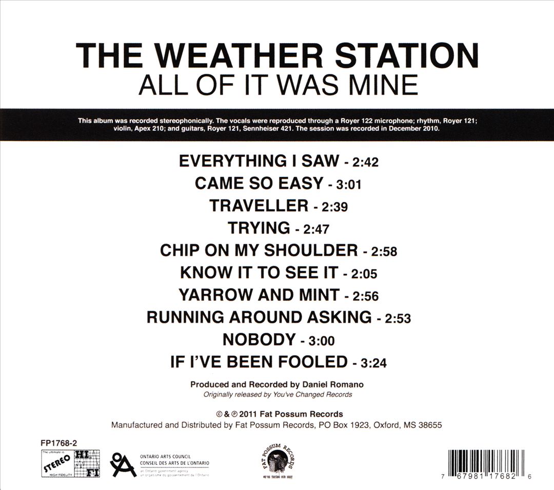 All of It Was Mine cover art