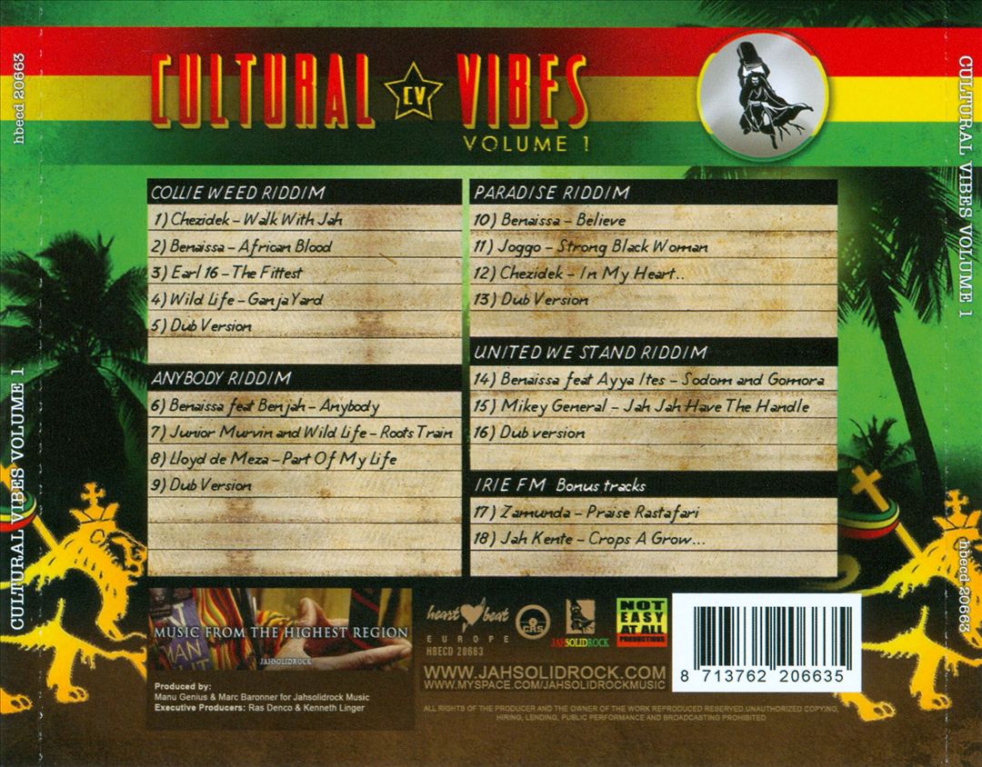 Cultural Vibes, Vol. 1 cover art