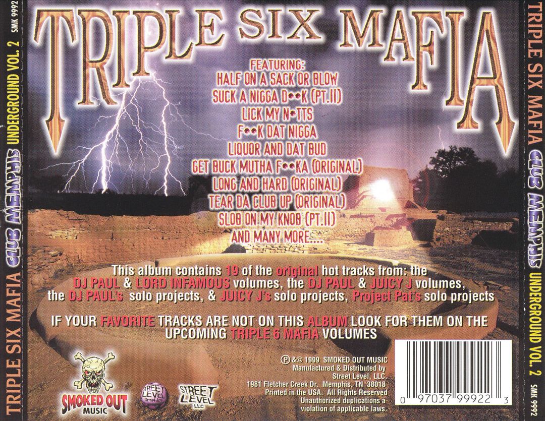 Underground, Vol. 2: Club Memphis cover art