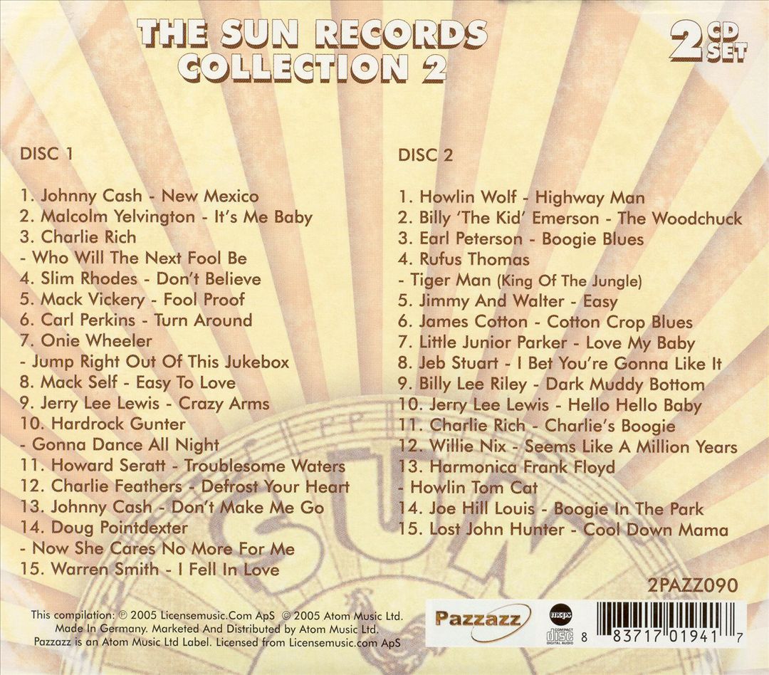Sun Records Collection, Vol. 2 cover art