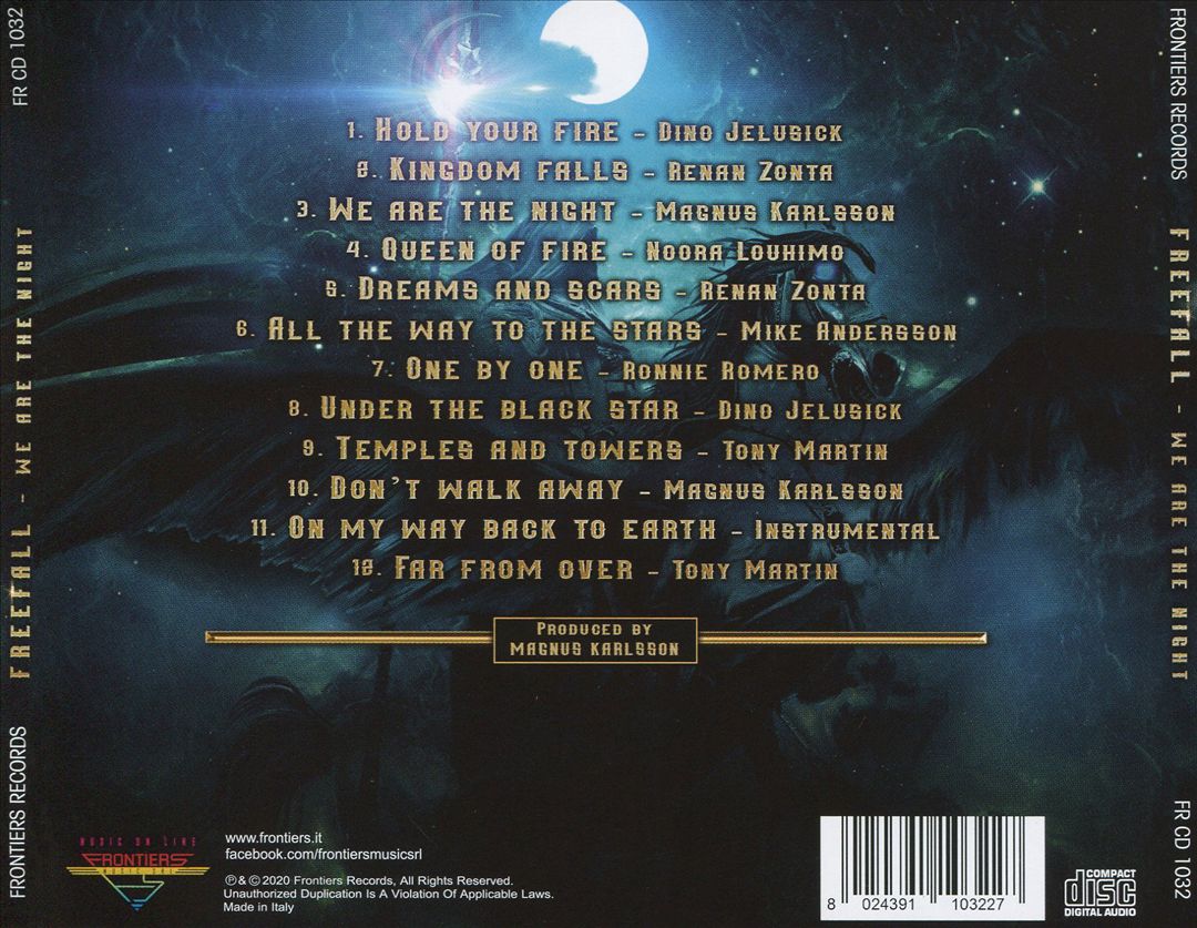 We Are the Night cover art