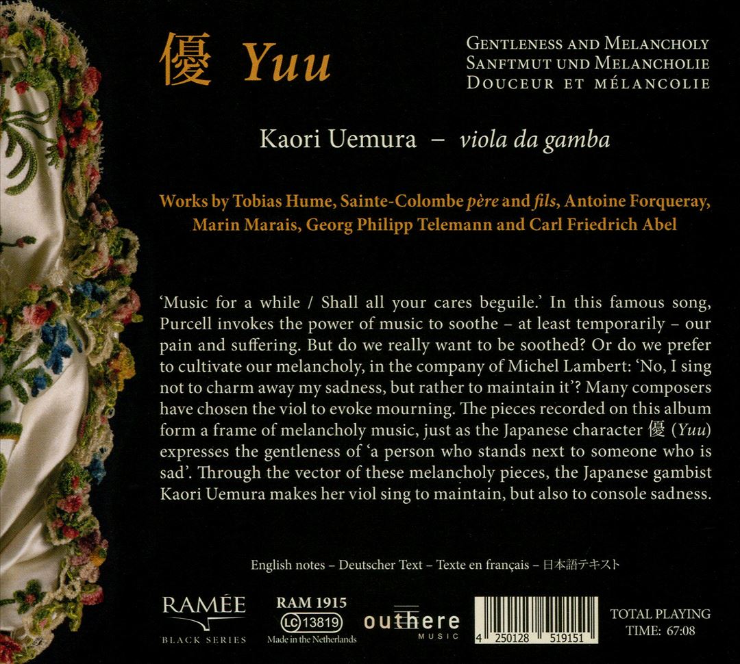 Yuu: Gentleness and Melancholy cover art
