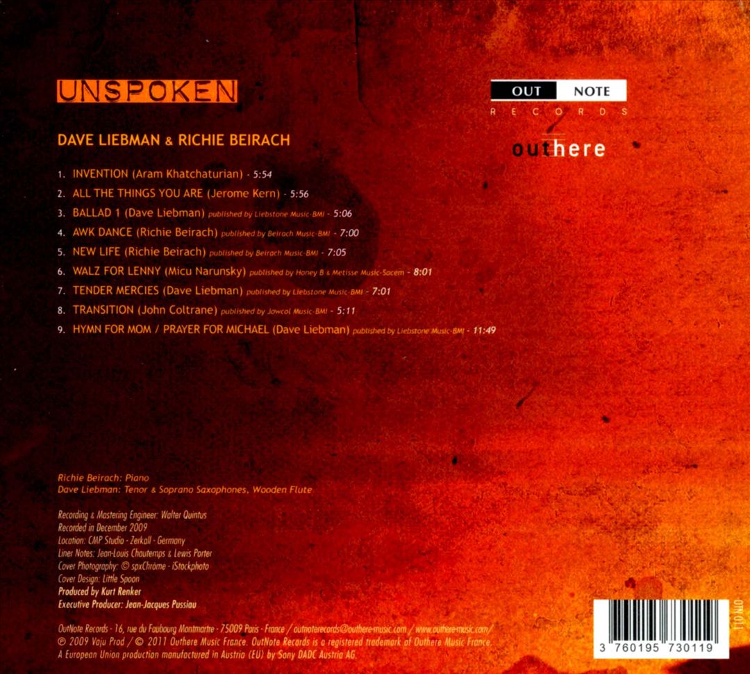 Unspoken cover art