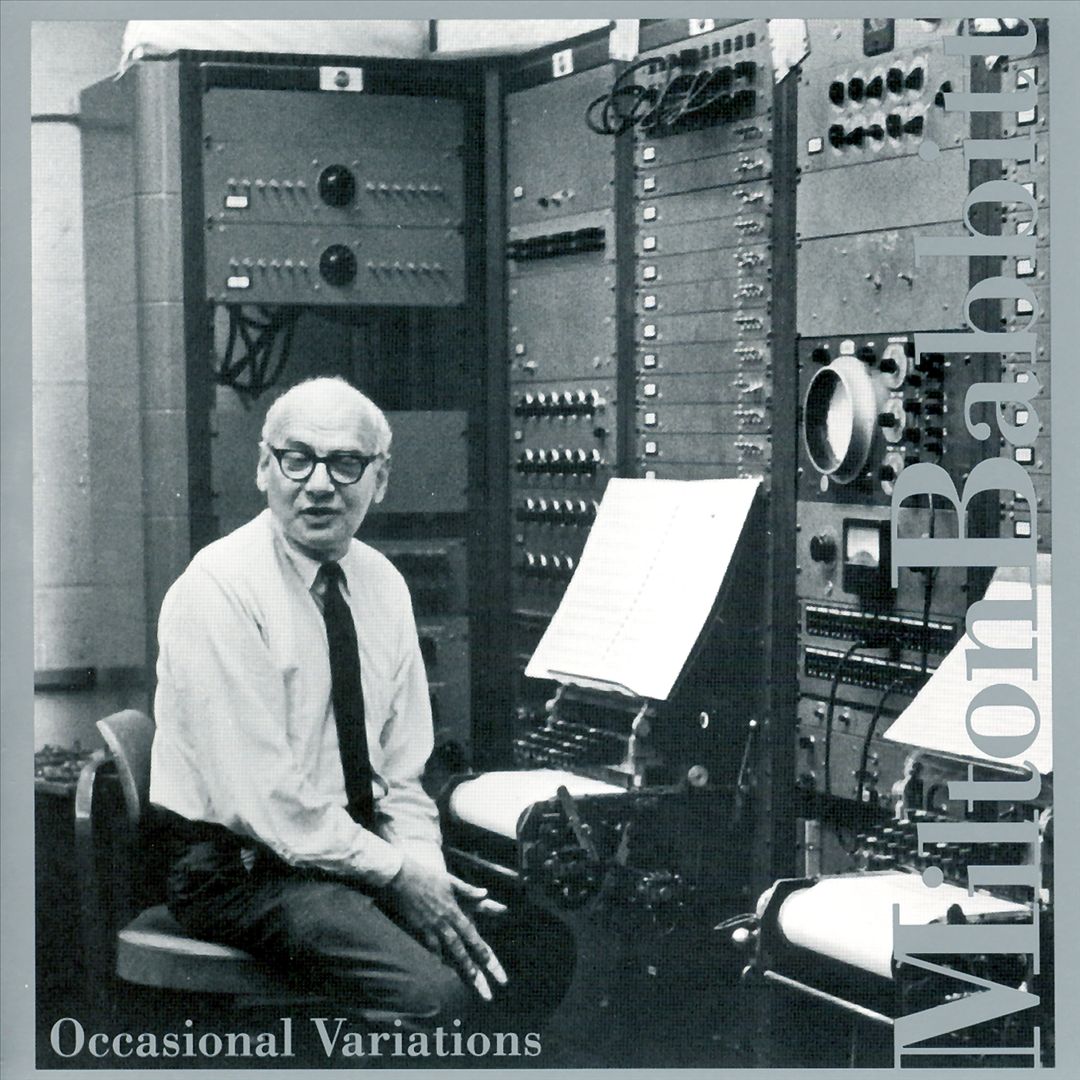 Milton Babbitt: Occasional Variations cover art