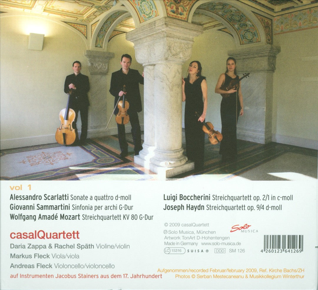 Birth of the String Quartet, Vol. 1 cover art