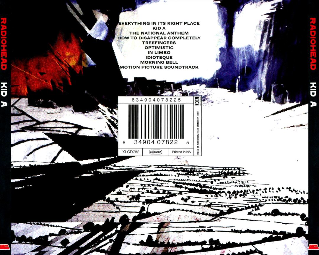 Kid A cover art
