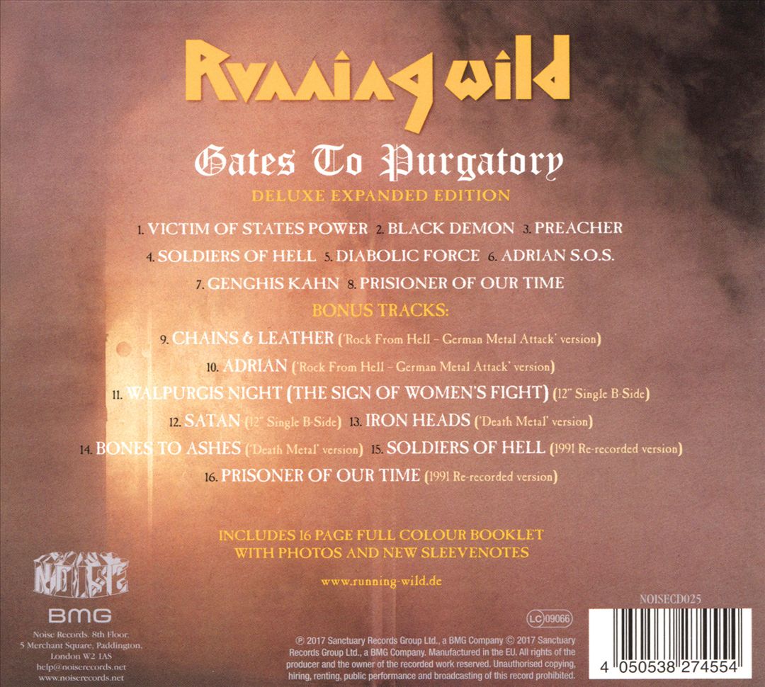 Gates to Purgatory cover art