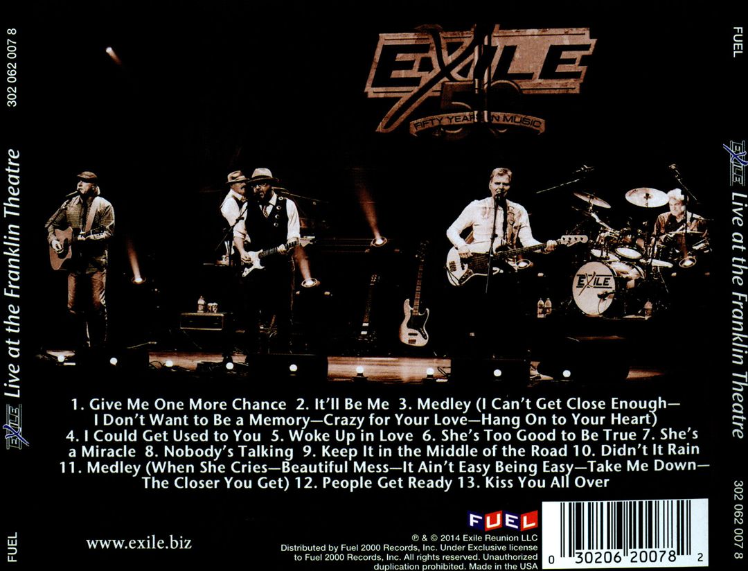 Live at the Franklin Theater cover art