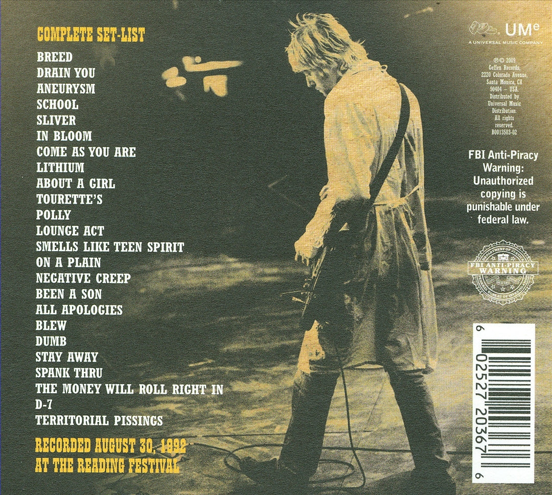 Live at Reading cover art