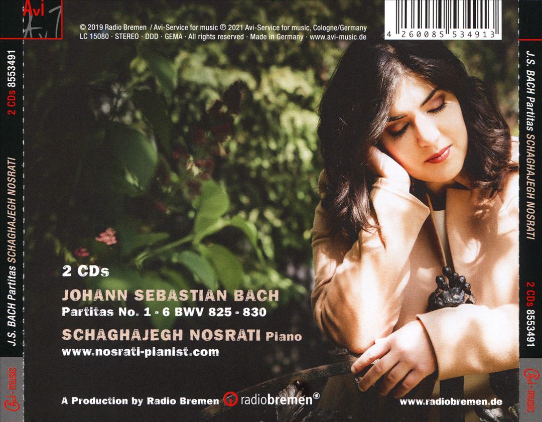 Johann Sebastian Bach: Partitas BWV 825-830 cover art