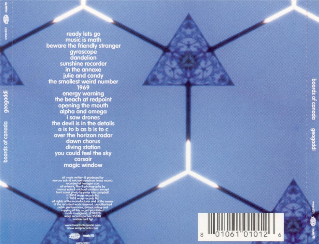Geogaddi cover art