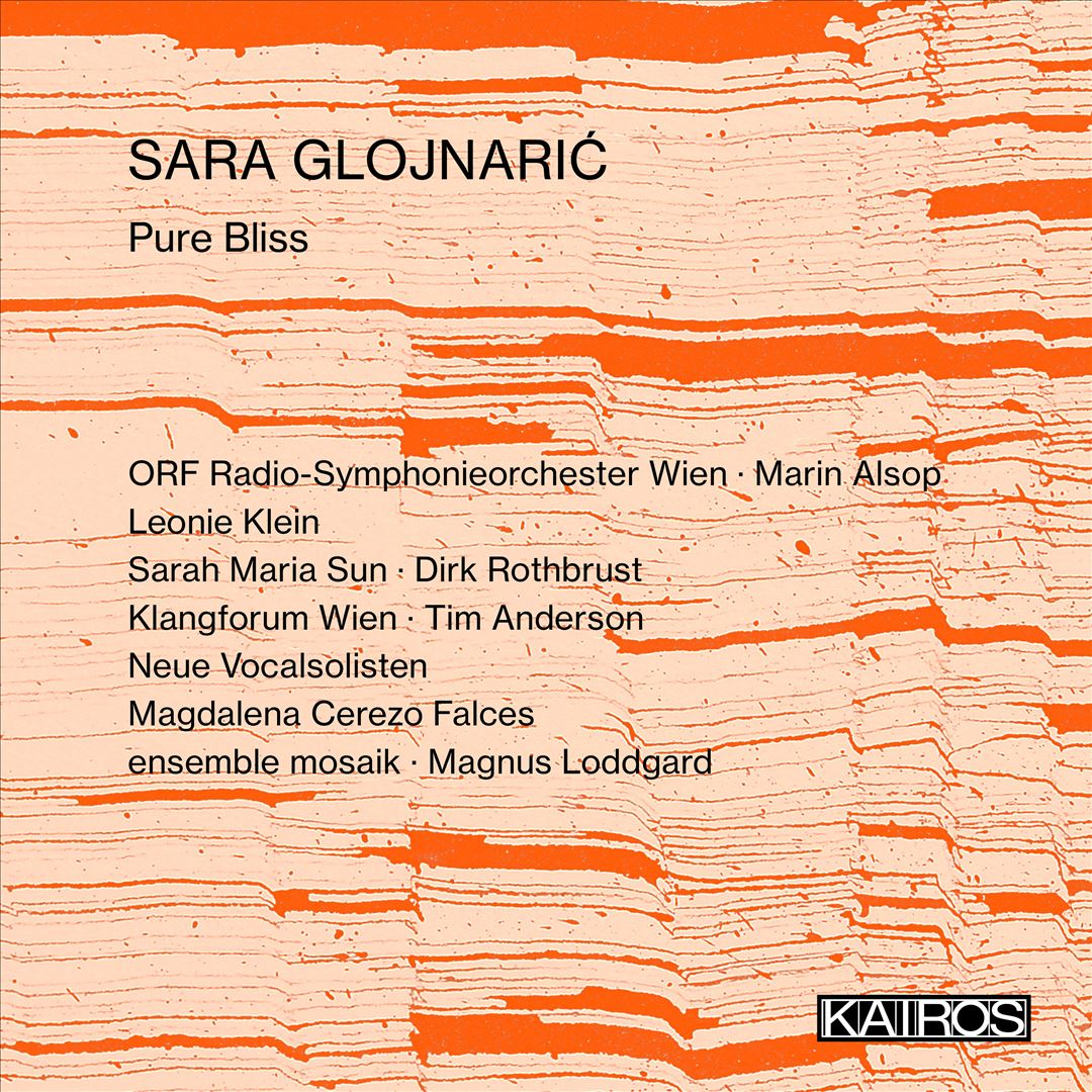 Sara Glojnaric: Pure Bliss cover art