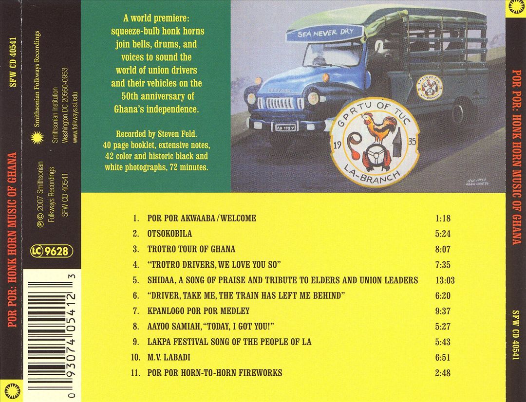 Por Por: Honk Horn Music of Ghana cover art