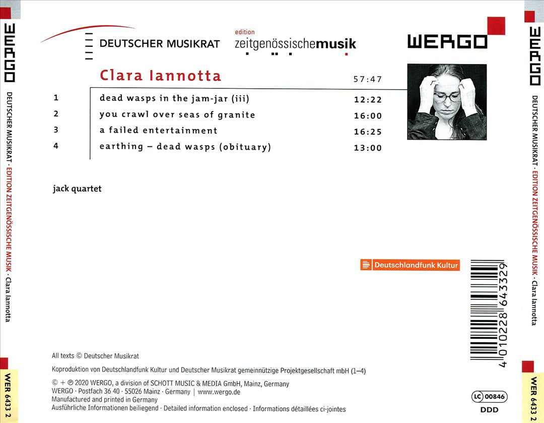 Clara Iannotta: Earthing cover art