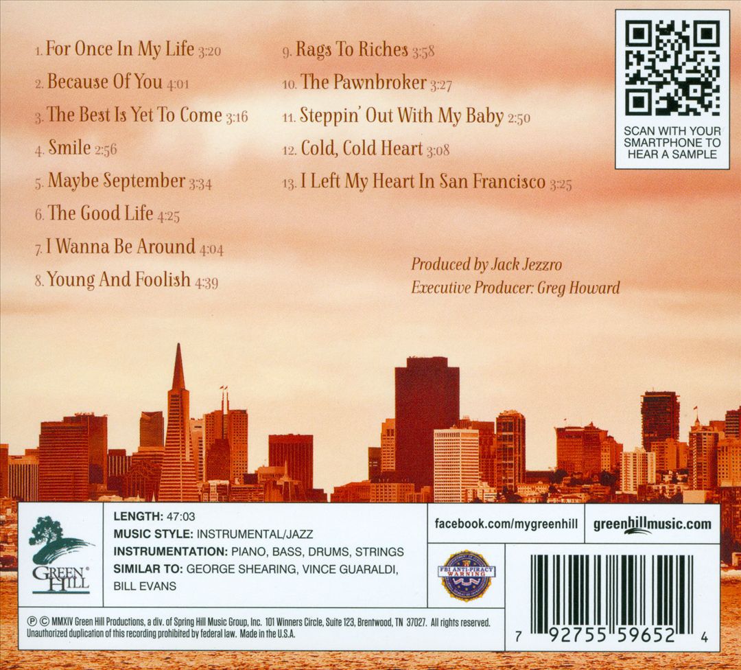 Good Life: A Jazz Piano Tribute to Tony Bennett cover art