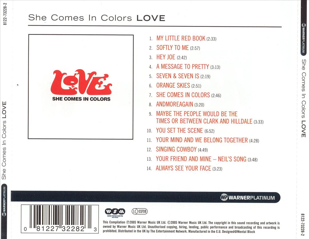 She Comes in Colors: The Platinum Collection cover art