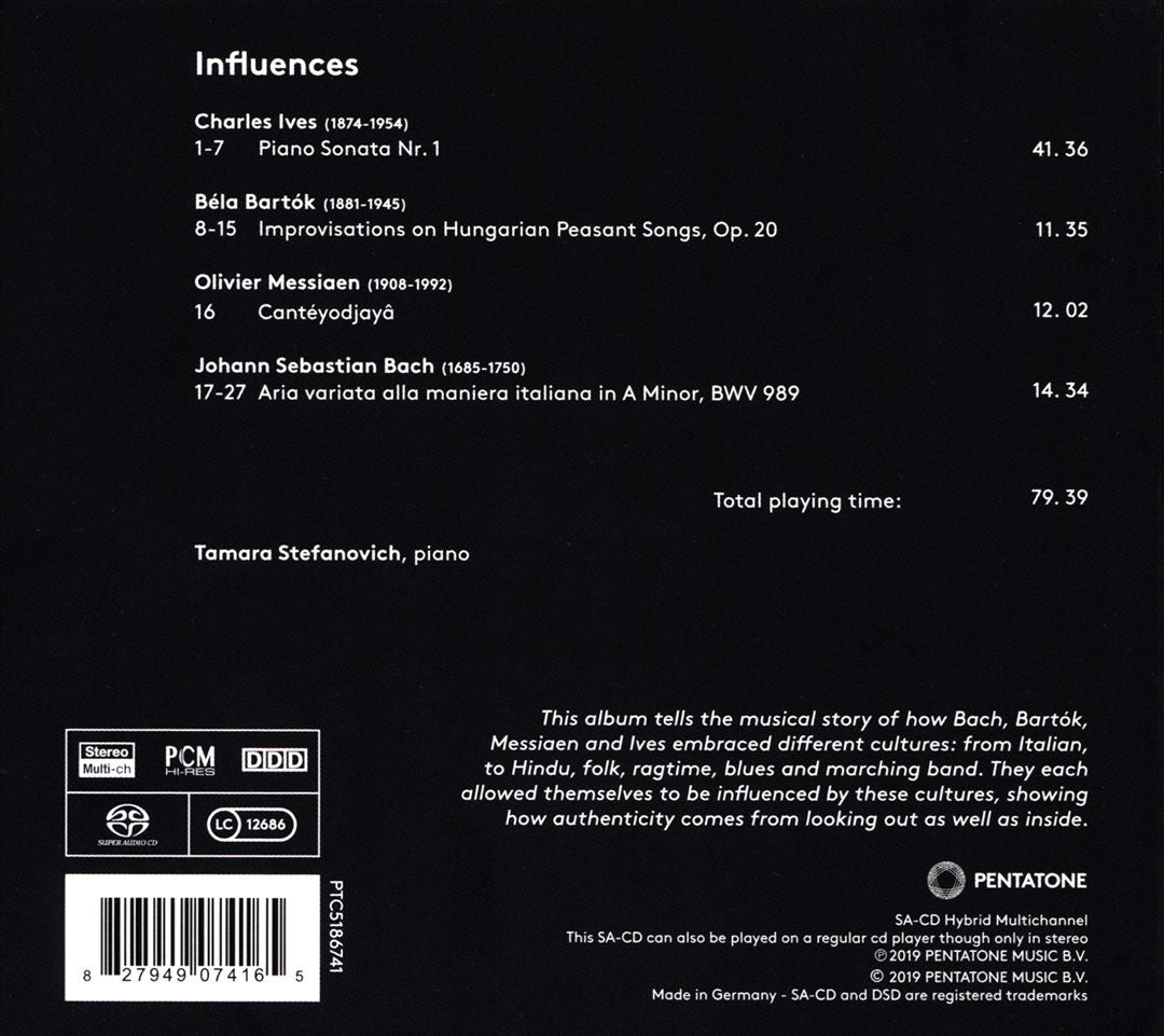 Influences cover art