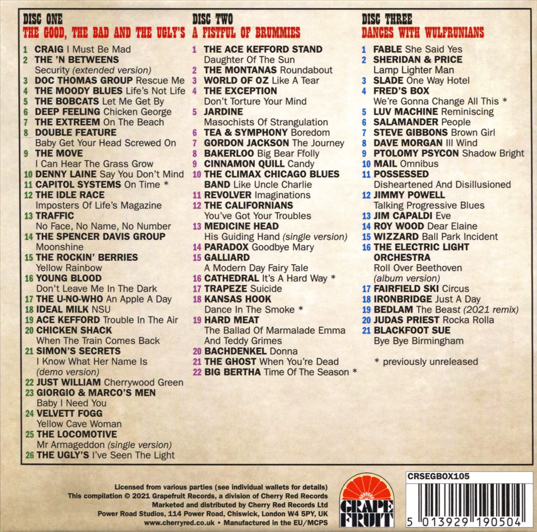 Once Upon a Time in the West Midlands: The Bostin' Sounds of Brumrock 1966-1974 cover art
