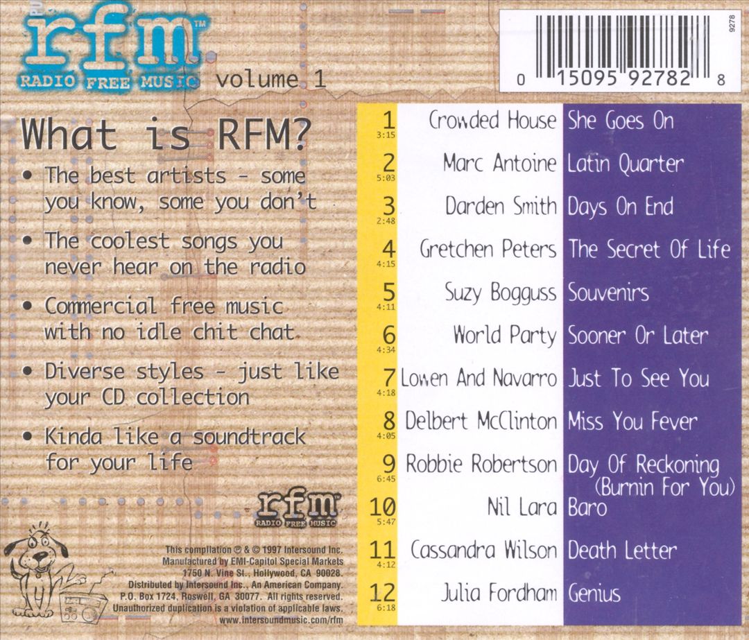 Radio Free Music, Vol. 1 cover art